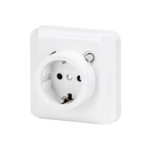 Priză protecție diferențială GEWISS, 16A, 30mA, IP21