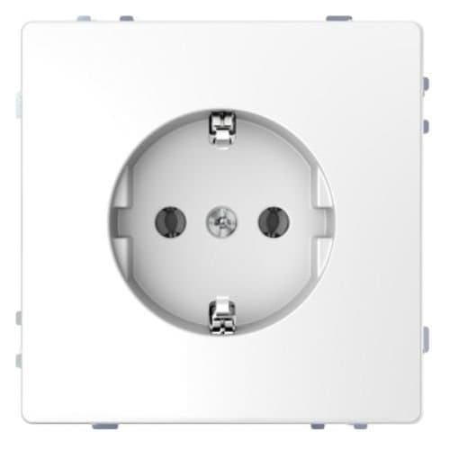 Priză schuko Schneider Electric Merten, 2P+E, 16A, alb