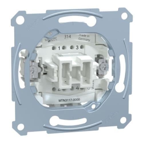 Întrerupător cap-cruce Schneider Electric Merten, 1P 10A