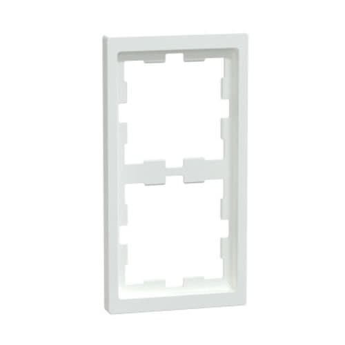 Rama 2 posturi Schneider Electric Merten D-Life, alb