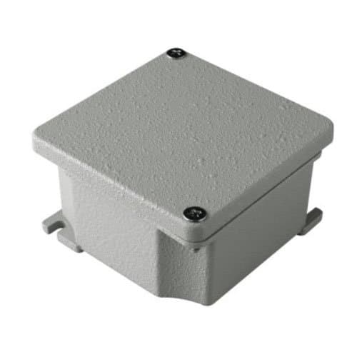 Doză de derivație metalică GEWISS, 91x91x54 mm, IP66