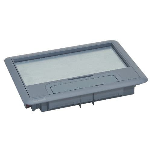 Capac și ramă plastic LEGRAND pentru doza de pardoseală Stand 8/12M