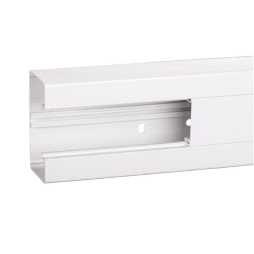 Canal cablu Schneider Electric 95x55 mm, 1 compartiment, alb