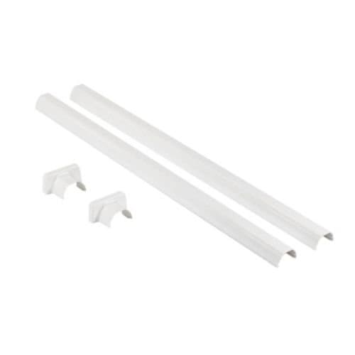 Set finisaj LEGRAND pentru tija telescopică, pentru coloane și montaj curat