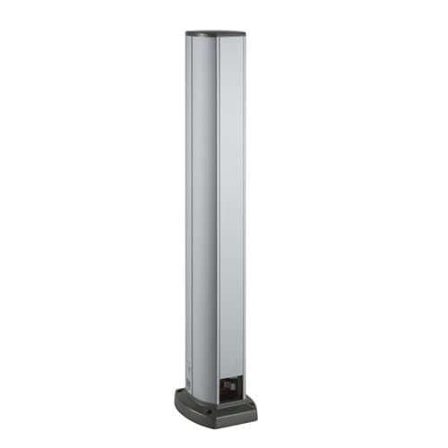 Minicoloană echipabilă Schneider Electric, 2 fețe, aluminiu, H=70 cm