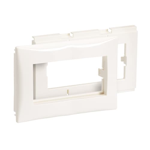 ETK10197E Ultra Adaptor 2 posturi pt cablu canal Alb