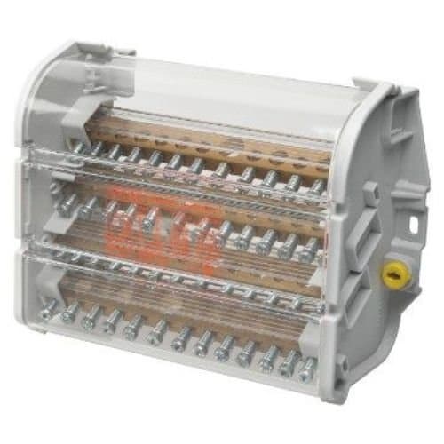 Bloc terminal GEWISS 4P, 8 module, 160A/750V