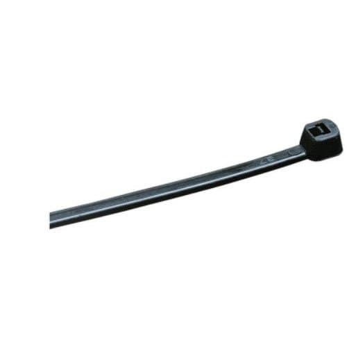 Fasete de plastic GEWISS, negre, 3,6 x 203 mm