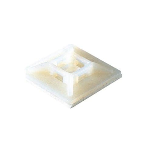 Bază autoadezivă GEWISS pentru bride 4,5 mm, set 100 buc