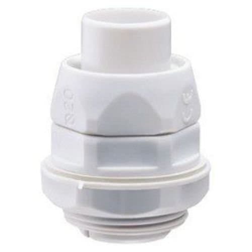 Racord rotativ drept GEWISS, gri, IP54, pentru cabluri de 12 mm