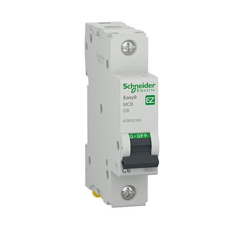 DJC EZ9F32106 Disjunctor monopolar 6A C 4.5KA 1M