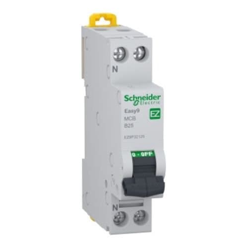 DJC EZ9P32125 Disjunctor 1P+N 25A curbă B 4.5KA 1M