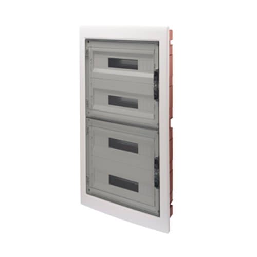 Tablou îngropat GEWISS 72 module, alb, IP40