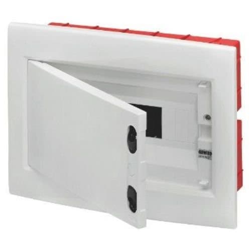 Tablou îngropat GEWISS, 12 module, IP40, alb