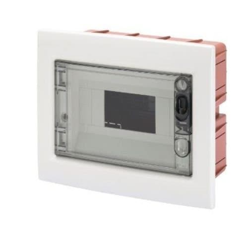 Tablou îngropat GEWISS, 8 module, IP40, alb