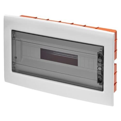 Tablou îngropat GEWISS, 18 module, alb, IP40