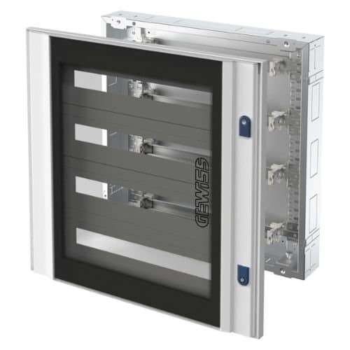 Tablou metalic încastrat GEWISS, 144 module, IP40