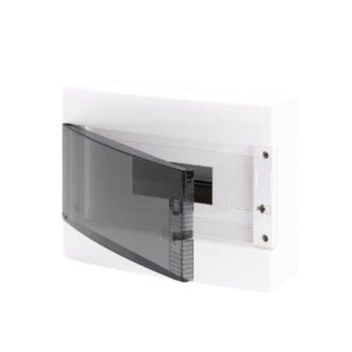Tablou aplicat GEWISS alb, IP40, pentru distribuția circuitelor electrice