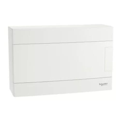 Tablou aplicat Schneider Electric Easy9EU, 12 module, ușă albă