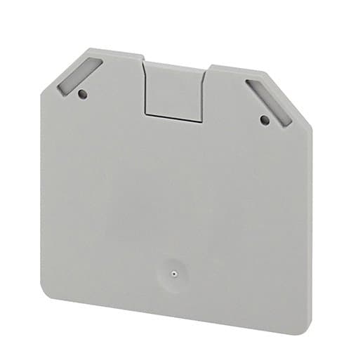 NSYTRAC162 Capac lateral 2PT clemă cu șurub Gri