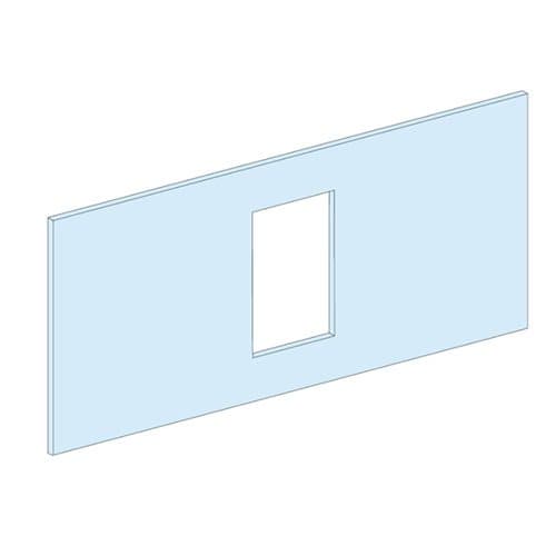 Placă frontală orizontală Schneider Electric, L600, 4 module