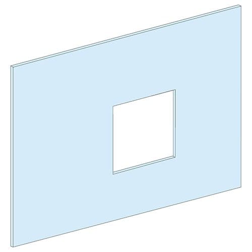 Placă frontală Schneider Electric pentru tablou Prisma, compatibilă NSX630 HZ W600 6M
