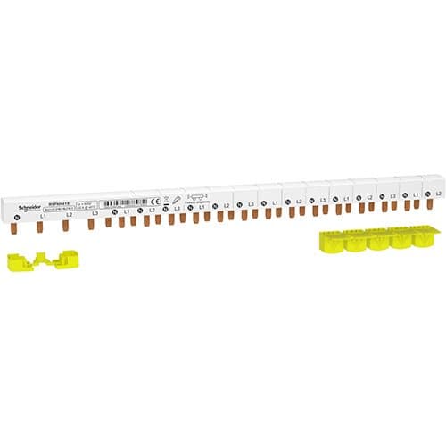 Pieptene pentru întrerupătoare Schneider Electric, 3P+N, 18 module