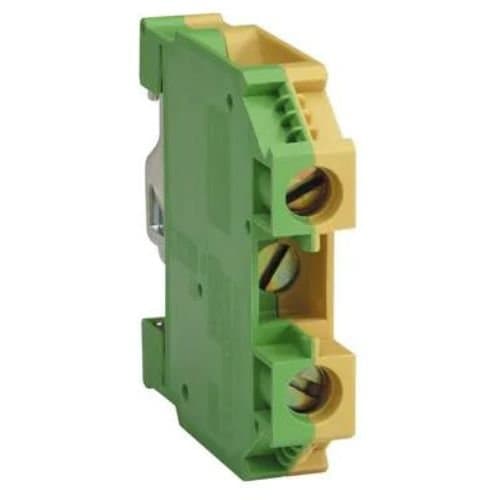 AB1TP435U Clemă conexiune cu șurub 4mm Verde-Galben