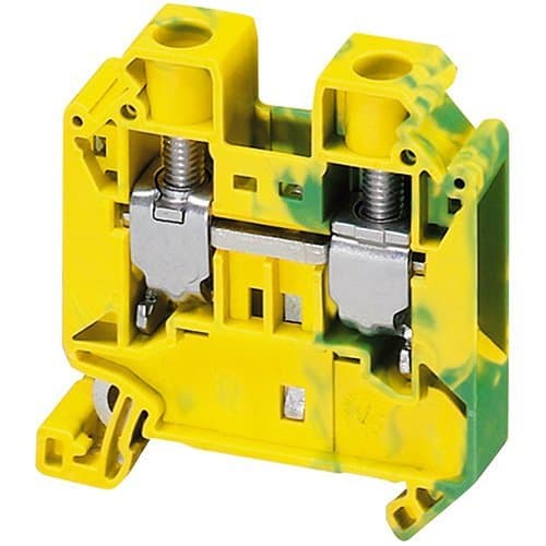 NSYTRV162PE Clemă conexiune cu arc 16mm Verde-galben