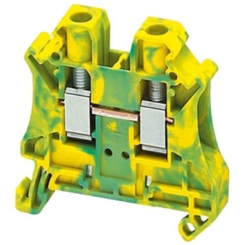NSYTRV62PE Clemă conexiune cu șurub 3PT 6mm Verde-galben