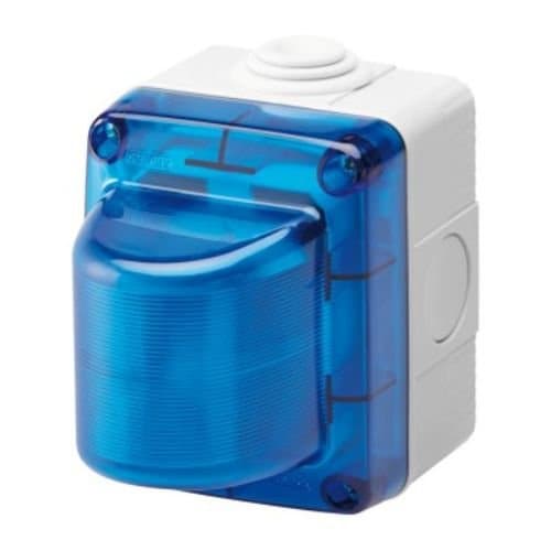 GW27419 Lampă de semnalizare 15W Albastru IP55