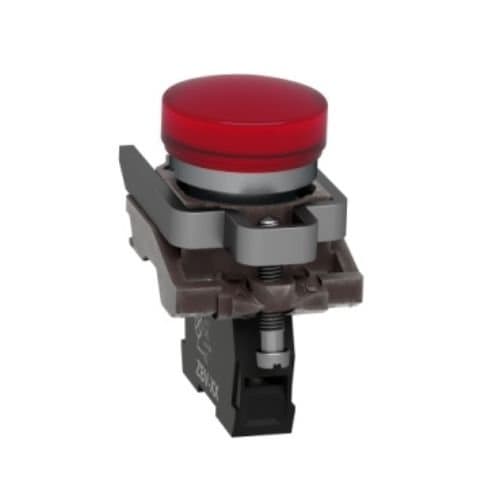 XB4BVM4 Buton semnalizare LED 22mm Roșu