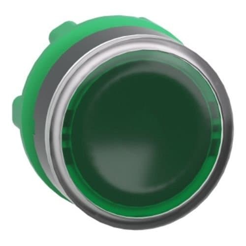 ZB5AW333 Cap buton apăsare LED 22mm Verde