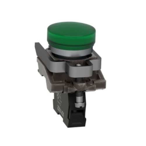 XB4BVM3 Buton semnalizare LED 22mm Verde