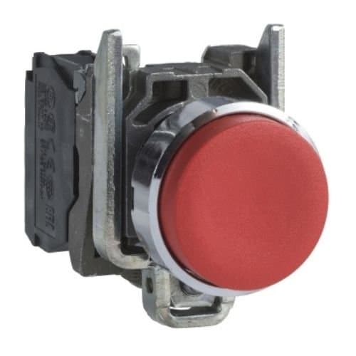XB4BL42 Buton complet 22mm Roșu