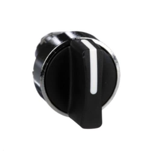 ZB4BD3 Cap selector cu revenire în 3 poziții D22 Negru