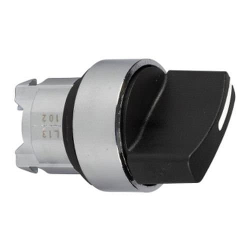 ZB4BD4 Cap selector cu revenire în 2 poziții Negru