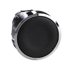 ZB4BA2 Cap buton cu revenire negru D22