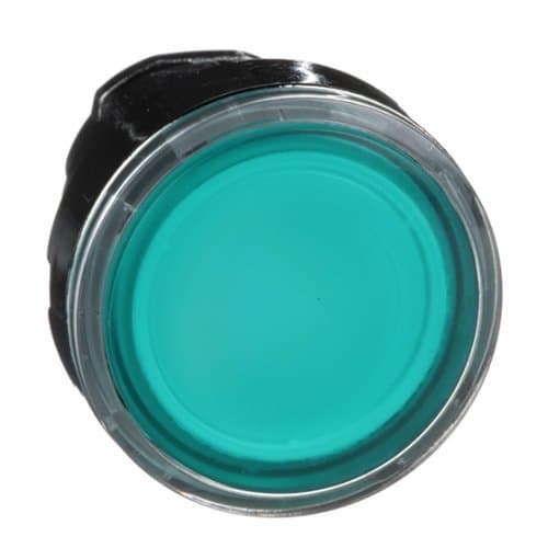 ZB4BW333 Cap buton cu revenire LED integrat Verde