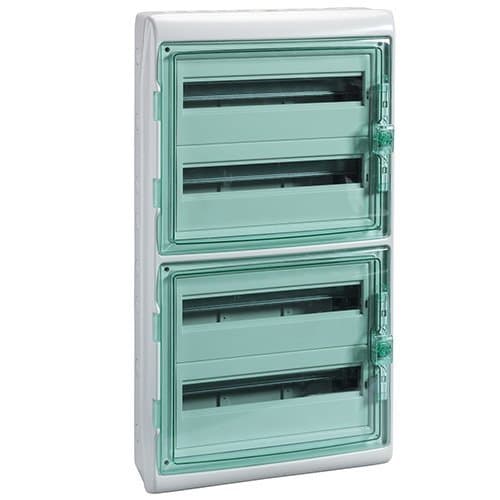 13987 Cofret Kaedra 72 (4x18) module ușă transp IP65