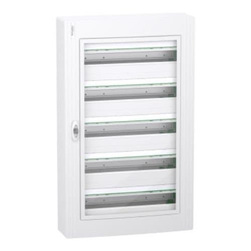 Tablou electric Schneider Electric PrismaSet XS, 120 module, ușă transparentă
