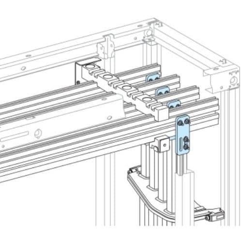 Conexiune verticală 1600A Schneider Electric pentru tablouri electrice