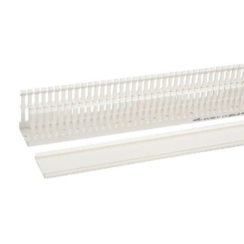 Canal cablu vertical perforat SCHNEIDER ELECTRIC, 2 m, pentru tablouri electrice