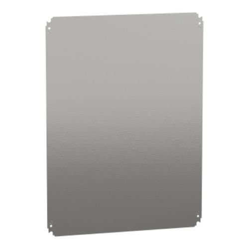 Placă de montaj plină Schneider Electric, 800x600 mm, pentru tablouri electrice