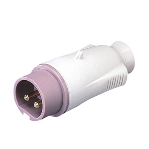 Fișă industrială GEWISS 2P 16A 24V violet, IP44