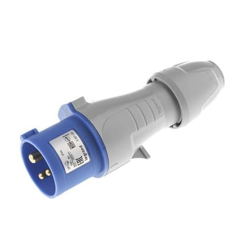 555234 Fișă industrială 2P+T 32A 230V, Albastru, IP44