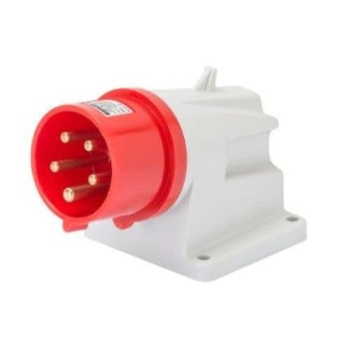 GW60409 Fișă ind 90G 3P+N+E 16A 400V 6h Roșu IP44