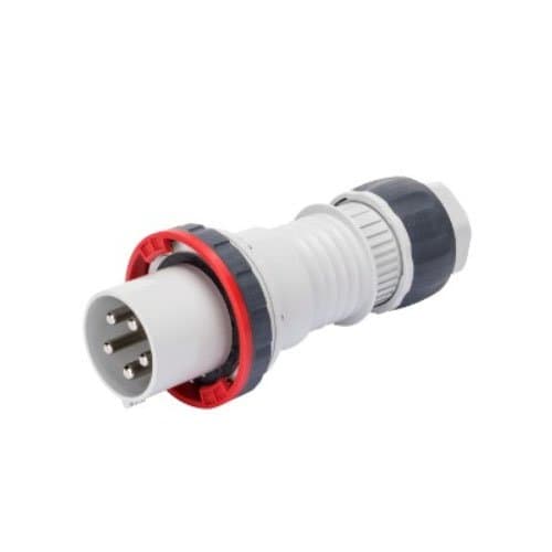 Fișă industrială GEWISS 3P+N+T, 125A, 400V, roșie, IP44/IP54