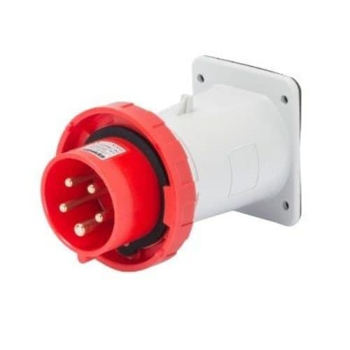 Fișă industrială fixă GEWISS 3P+E 16A, IP67, roșie