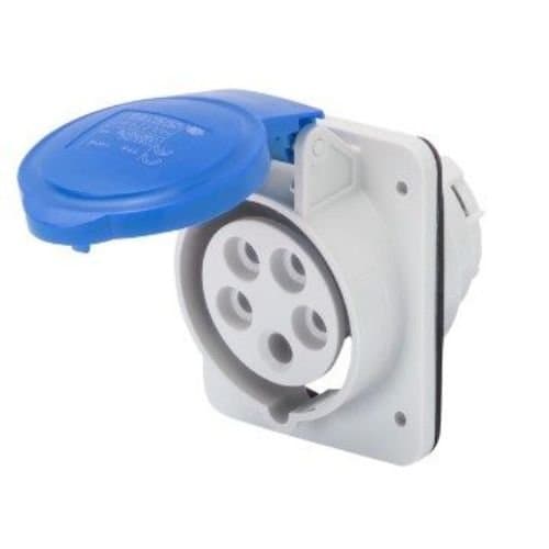 Priză industrială GEWISS 3P+E 16A 250V, albastră